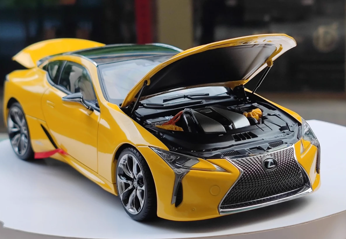 1/18 Dealer Edition Lexus LC LC500H LC500 (Yellow) Diecast Car