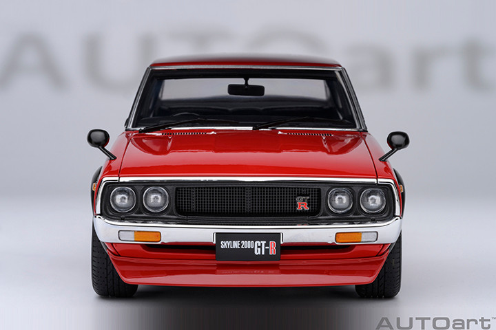 1/18 AUTOart Nissan Skyline 2000 GT-R (KPGC110) Tuned Version (Red
