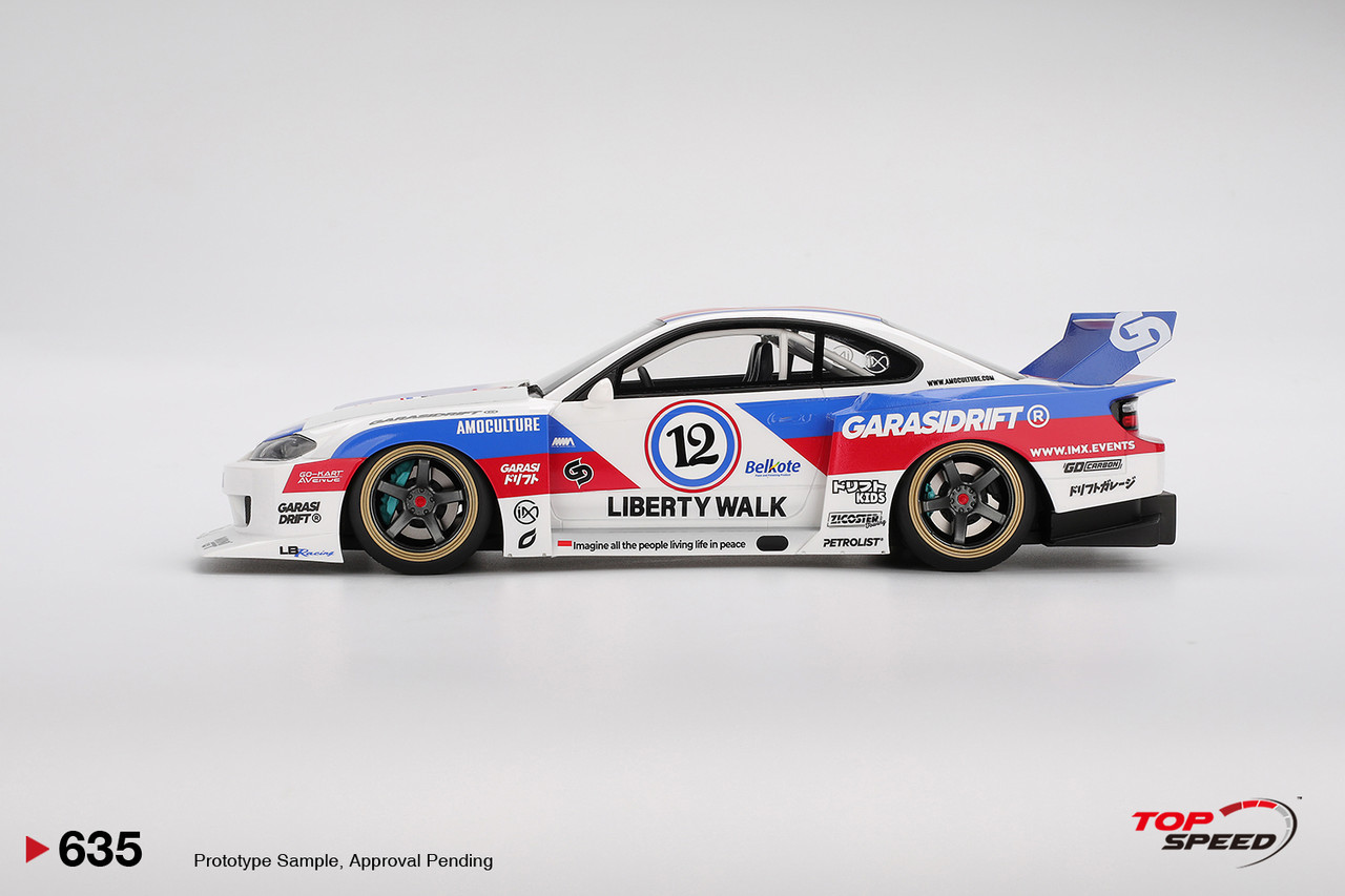 1/18 Top Speed Nissan LB-Super Silhouette S15 SILVIA GARASIDRIFT x
