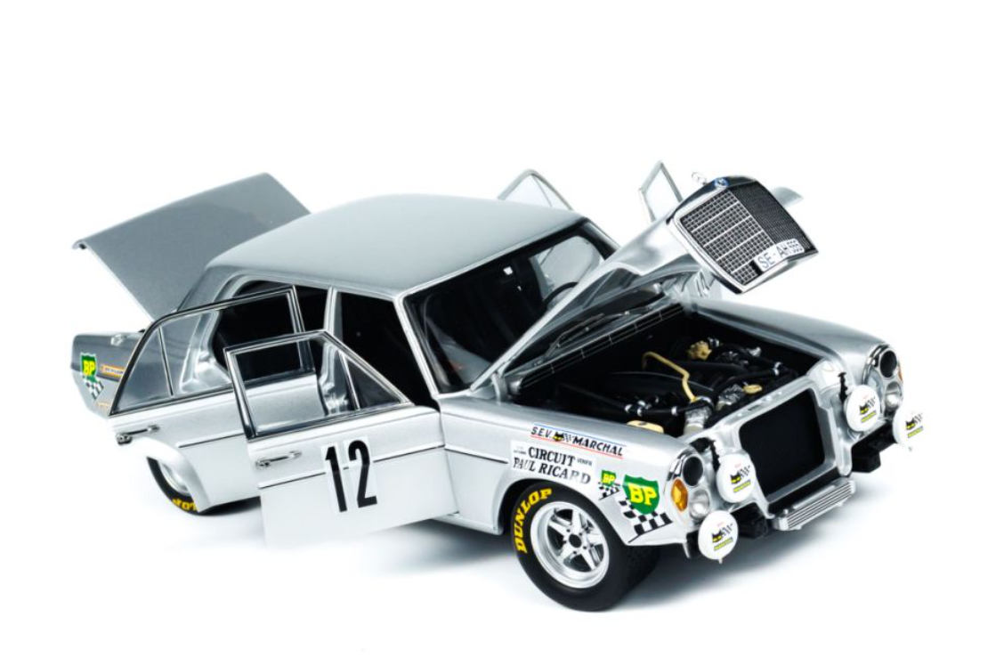ミニカー Mercedes-Benz 300 SEL 6.8 AMG 1971 1/18 Minichamps 1:18
