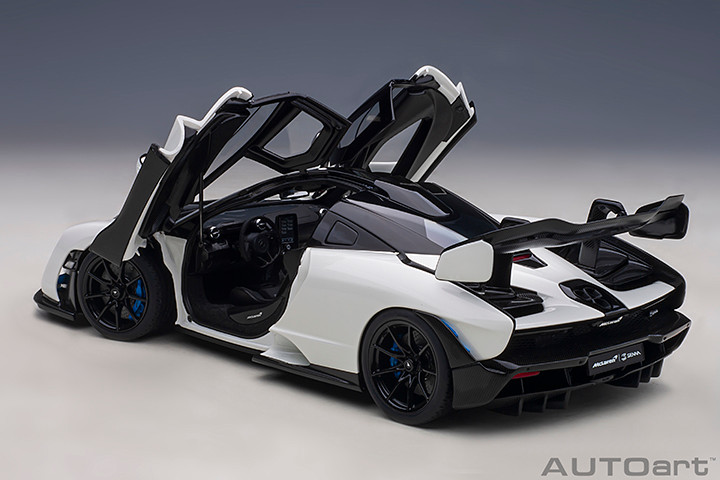 1/18 AUTOart McLaren Senna (Vision Pure White) Car Model