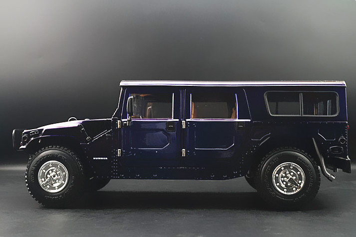 RARE 1/18 Exoto Hummer H1 Chameleon Purple Diecast Model