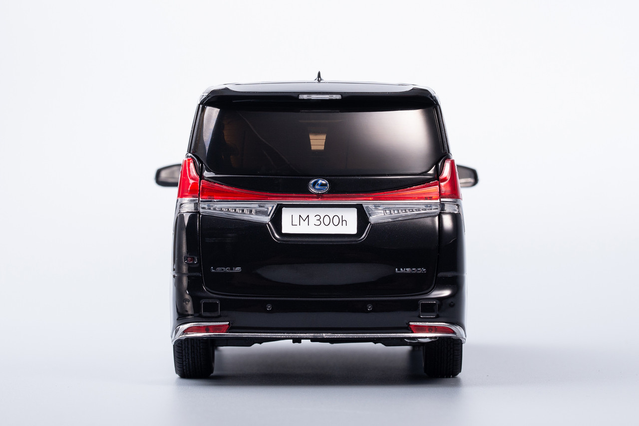 1/18 Lexus LM LM300h Minivan (Black) LHD Diecast Car Model