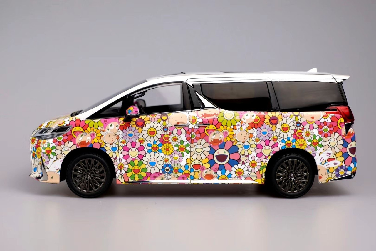 1/18 Lexus LM LM300h Minivan Sunflower Edition Diecast Car Model