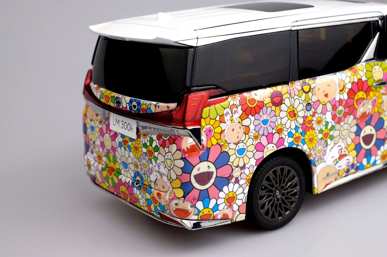 1/18 Lexus LM LM300h Minivan Sunflower Edition Diecast Car Model