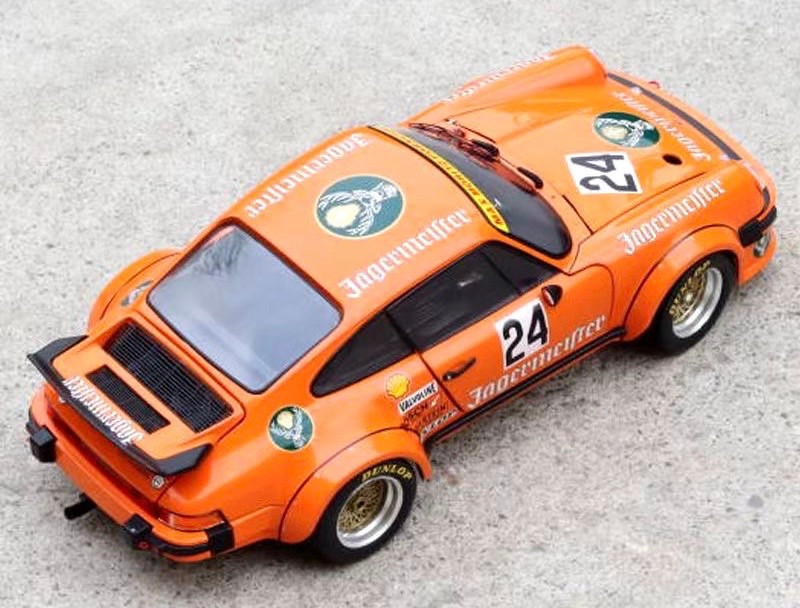 1/18 Schuco 1976 Porsche 934 RSR Jägermeister #24 10th 1000km