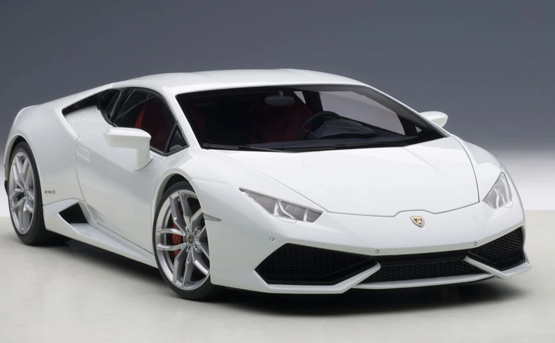 1/18 AUTOart LAMBORGHINI HURACAN LP610-4 (BIANCO ICARUS METALLIC