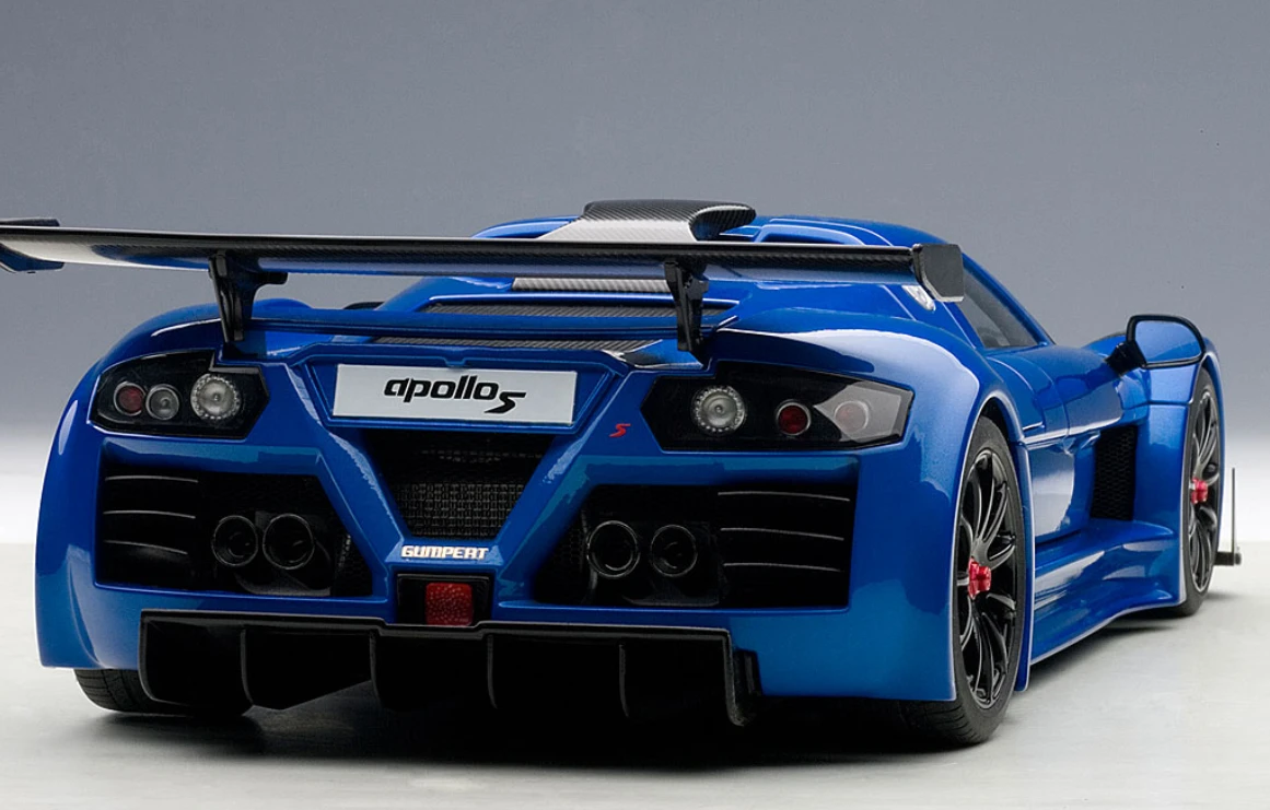 1/18 AUTOart GUMPERT APOLLO S (BLUE) Car Model - LIVECARMODEL.com