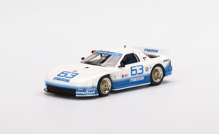 1/43 TSM Model Mazda RX-7 GTO #63 Mazda Motorsport 1990 IMSA