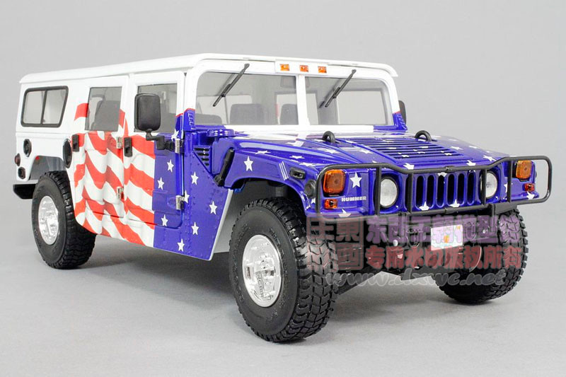 1/18 Exoto Hummer Humvee H1 United States President Bush Edition