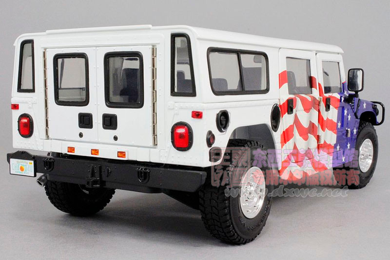 1/18 Exoto Hummer Humvee H1 United States President Bush Edition