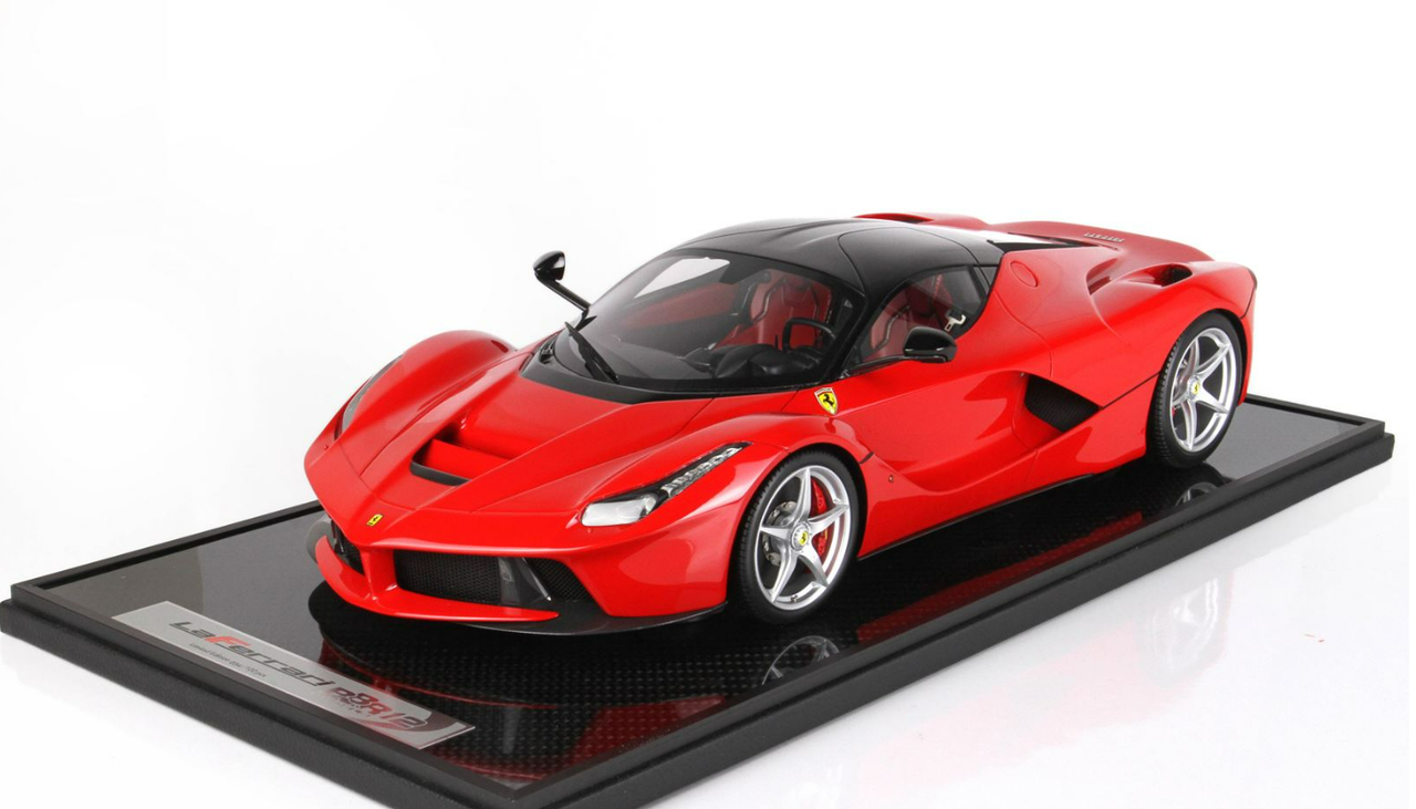 1/12 BBR Ferrari LaFerrari (Rosso Corsa 322 Red) Resin Car Model