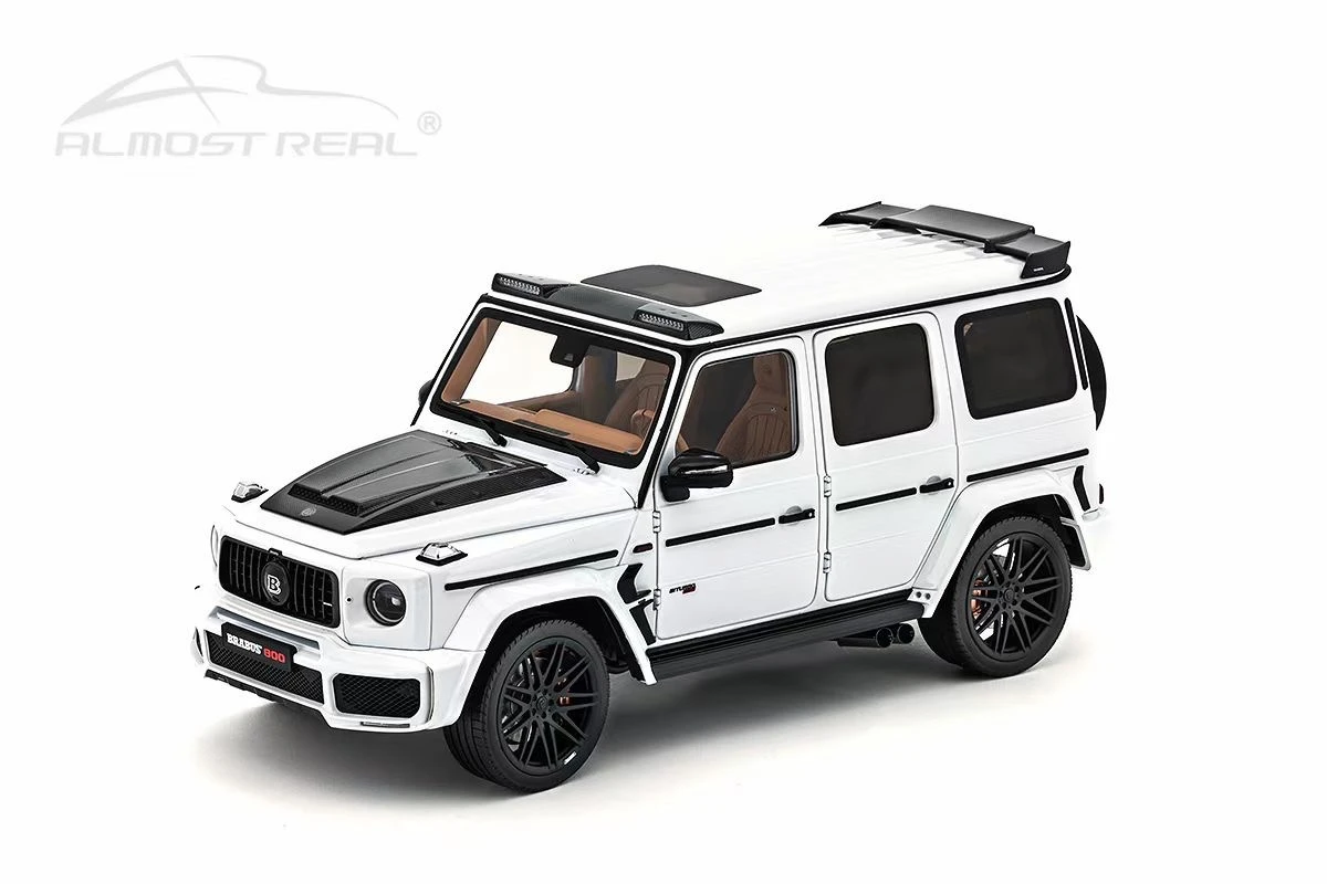 1/18 Almost Real Mercedes-Benz G-Class G63 AMG Brabus G800 (White