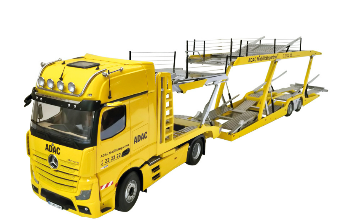 1/18 NZG Mercedes-Benz Actros GigaSpace 4x2 & Lohr Car Transporter