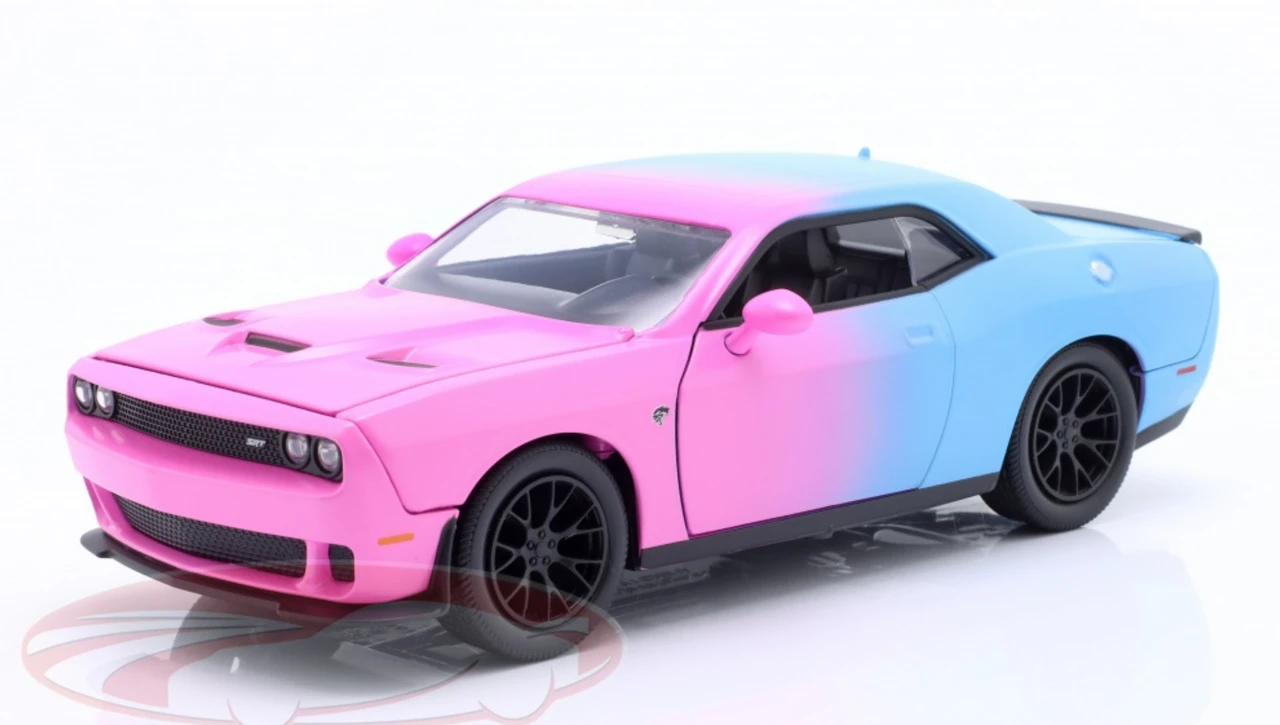 1/24 Jada 2015 Pink Slips Dodge Challenger SRT Hellcat (Pink
