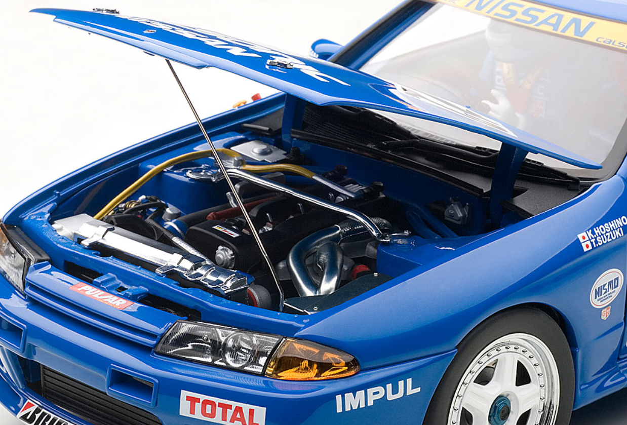 1/18 AUTOart Nissan Skyline GT-R GTR (R32) GROUP A 1990 CALSONIC