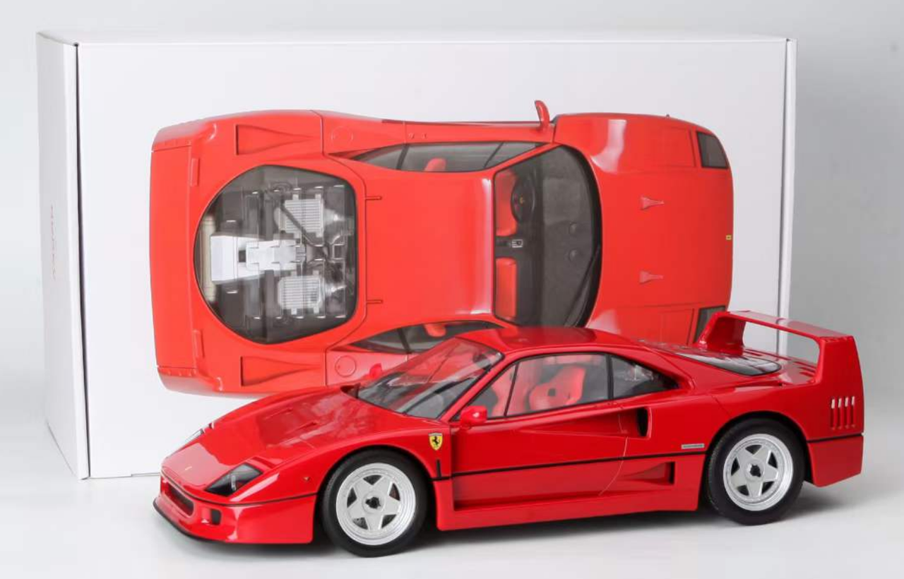 1/12 Norev 1987 Ferrari F40 (Red) Diecast Car Model - LIVECARMODEL.com