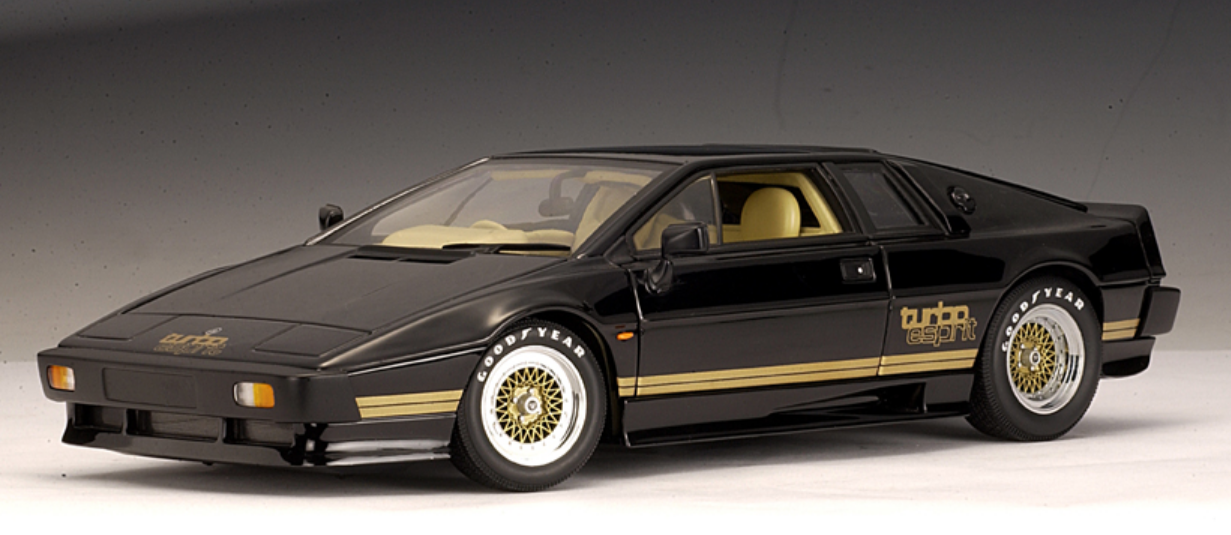 1/18 AUTOart Lotus Esprit Turbo (Black) Diecast Car Model