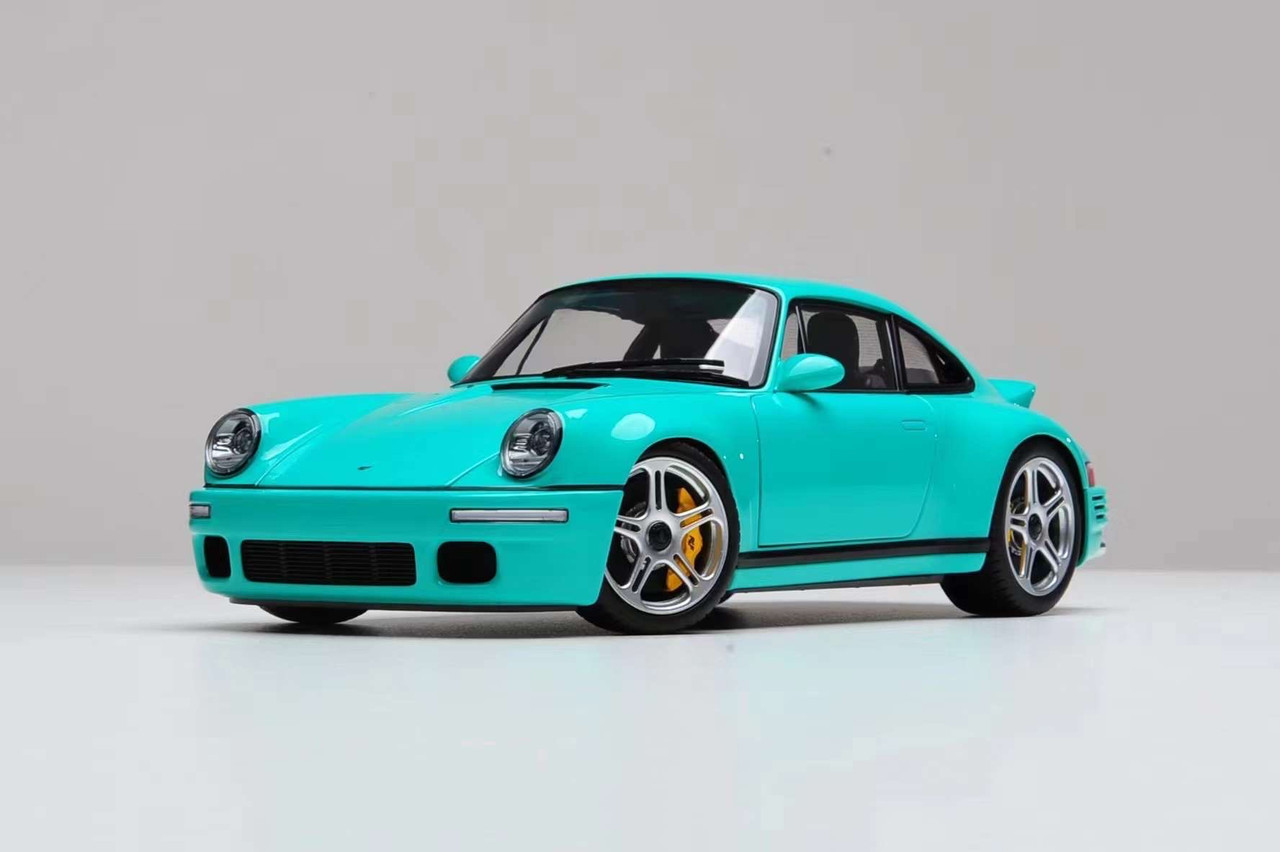 1/18 Almost Real 2018 Porsche RUF SCR (Mint Green) Car Model
