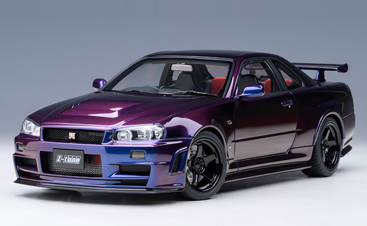 1/18 AUTOart Nissan Skyline GT-R GTR R34 Nismo Z-Tune (Midnight