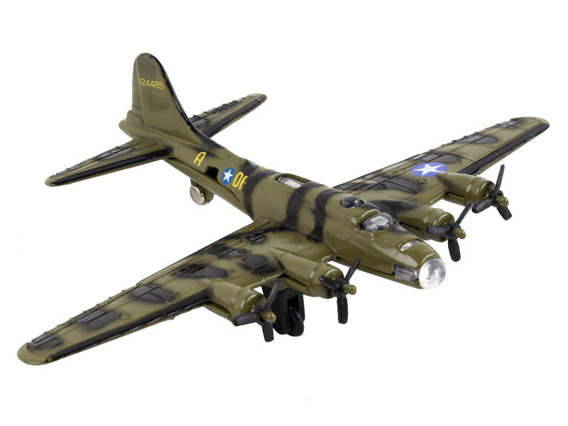 Boeing B-17 Flying Fortress Bomber Aircraft Olive Green Camouflage