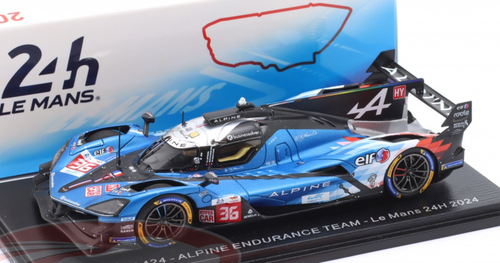 1/43 Spark Alpine A424 No.36 ALPINE ENDURANCE TEAM Le Mans 24H