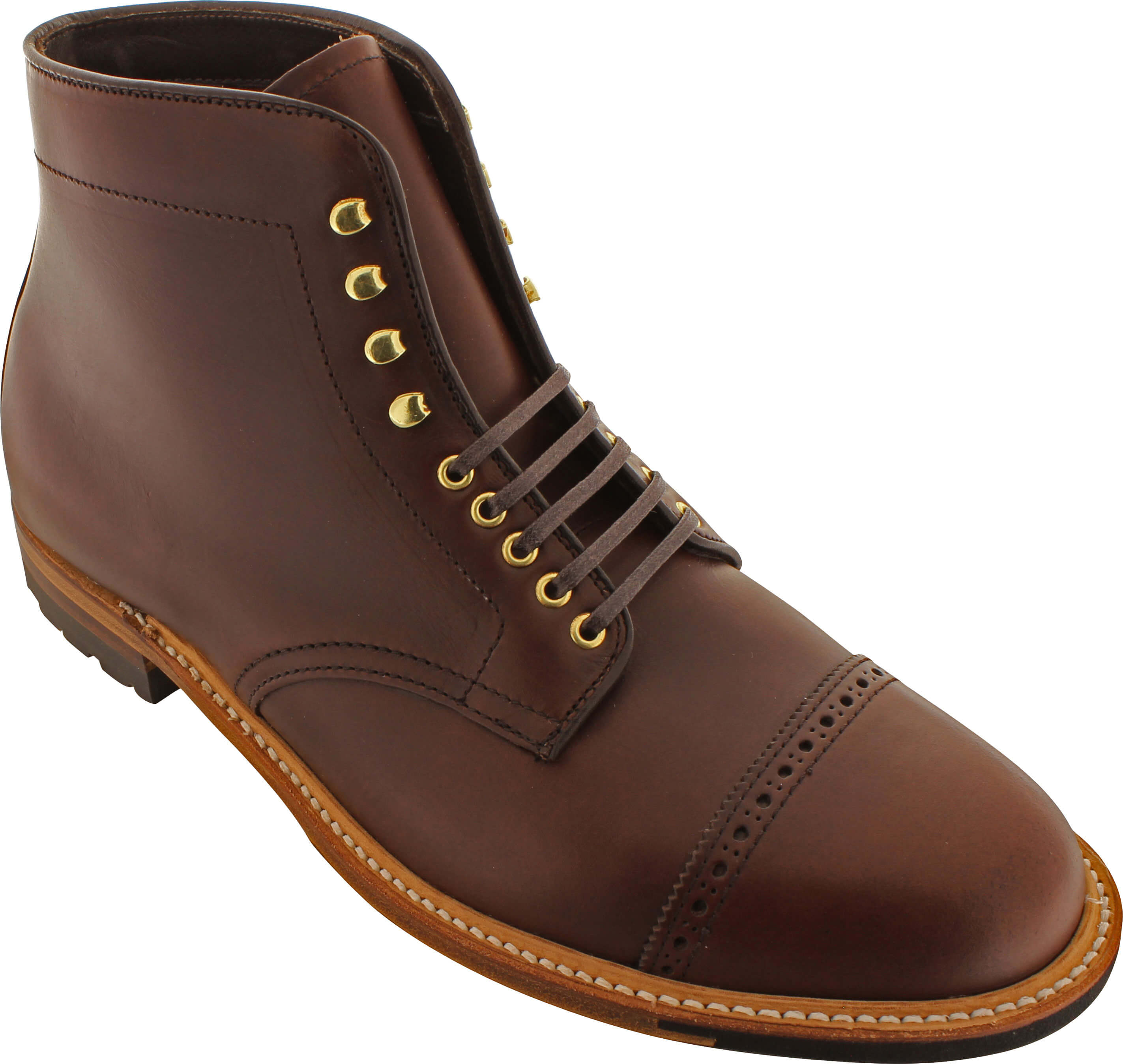 Alden D4811HC | Buy Alden Brown Chromexcel Perforated Cap Toe
