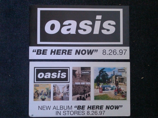 Oasis Be Here Now Poster - Item # RAR9992826 - Posterazzi