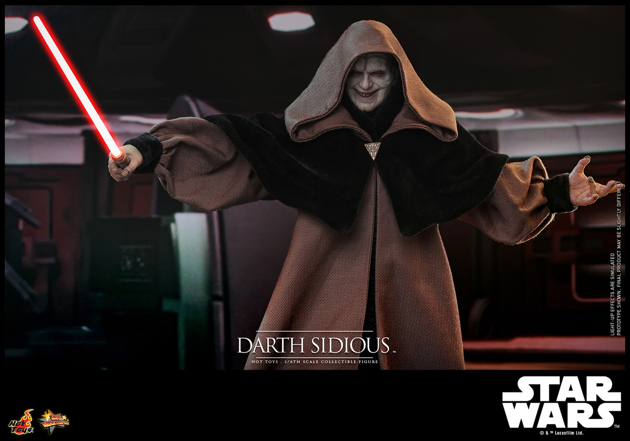 Hot Toys 1/6 Darth Sidious ROTS Figure