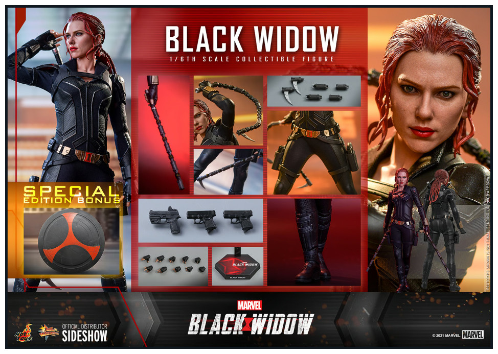 Hot Toys 1/6 Black Widow Exclusive Figure
