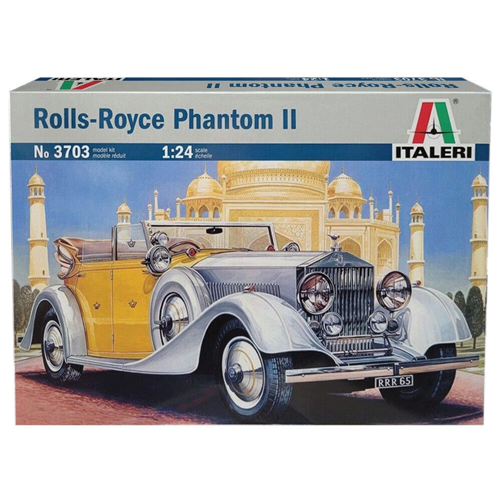 Rolls Royce Phantom II 1/24 Kit Plastic Model Kit | Italeri
