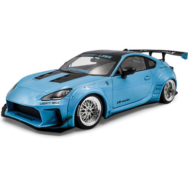2024 Toyota GR 86 LBWK Body Kit Baby Blue Diecast Model Car | Solido