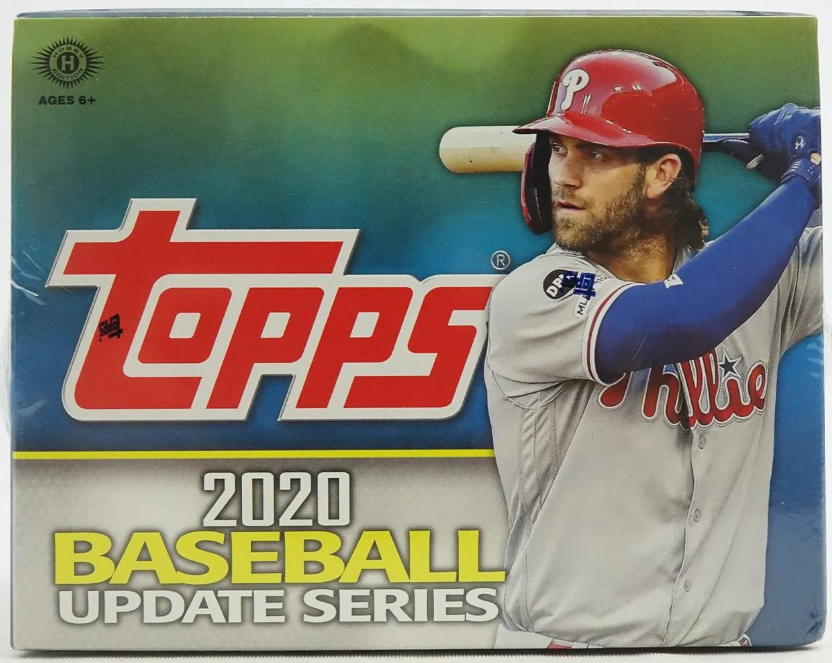 2020 Topps Update Series Baseball Jumbo 6 Box Case - Free Shipping