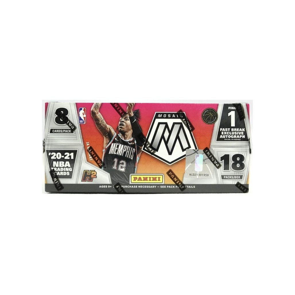 2020/21 Panini Mosaic Basketball Fast Break 20 Box Case