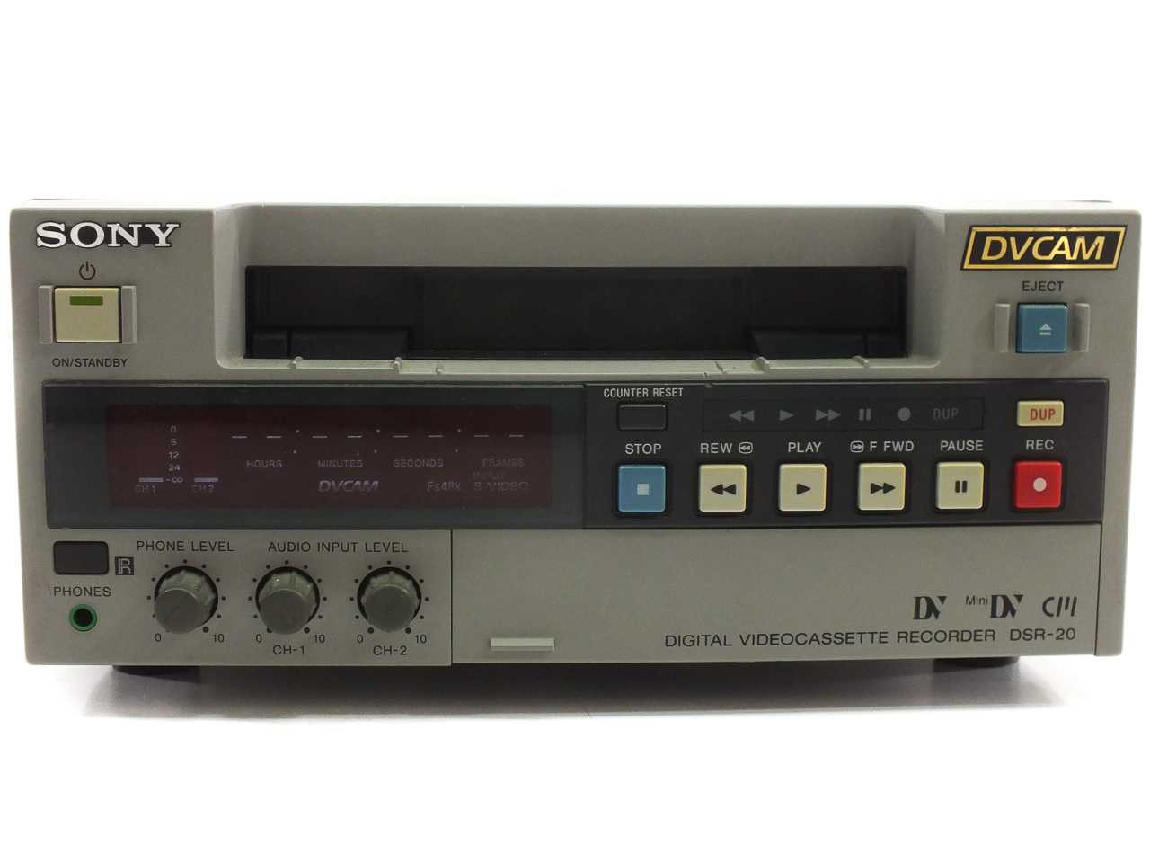Sony DSR-20 DVCAM DV MiniDV VTR Player / Recorder for Studio