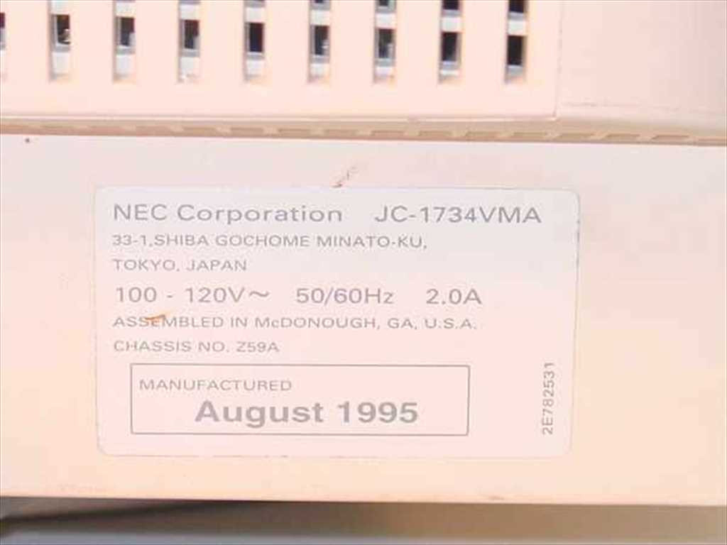 NEC JC-1734VMA 17