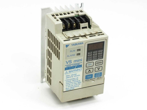 Yaskawa CIMR-XCAA20P1 Inverter Drive VS mini 200V 3 PH 0.1kW