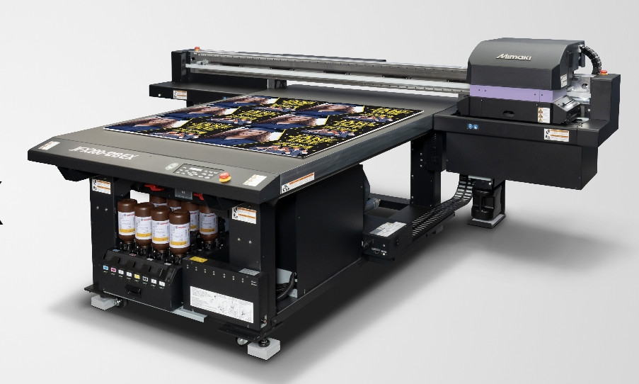Mimaki JFX200-2513 EX UV Flatbed Printer | 4' x 8' Rigid Media