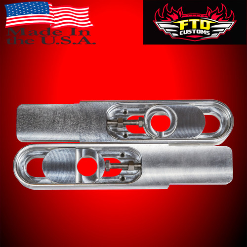 Kawasaki ZX-7R Swingarm Extensions - Raw Finish - Engraved