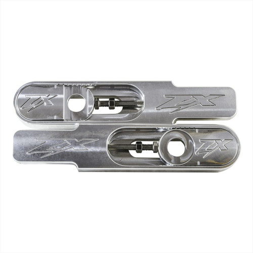 Kawasaki ZX-7R Swingarm Extensions - Raw Finish - Engraved