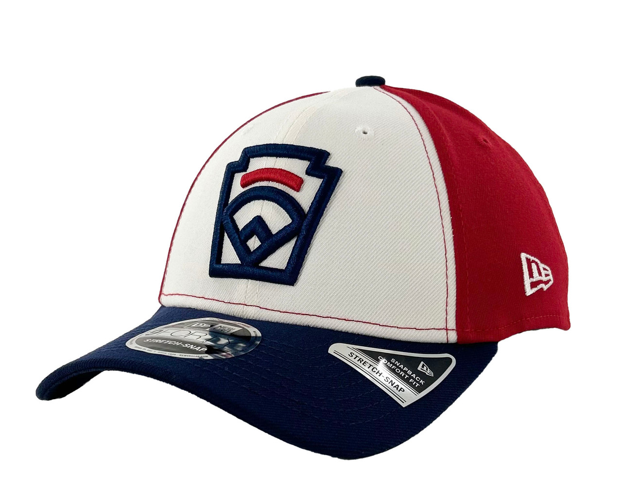 New Era 9Forty Authentic RWB Little League Offical Keystone Logo