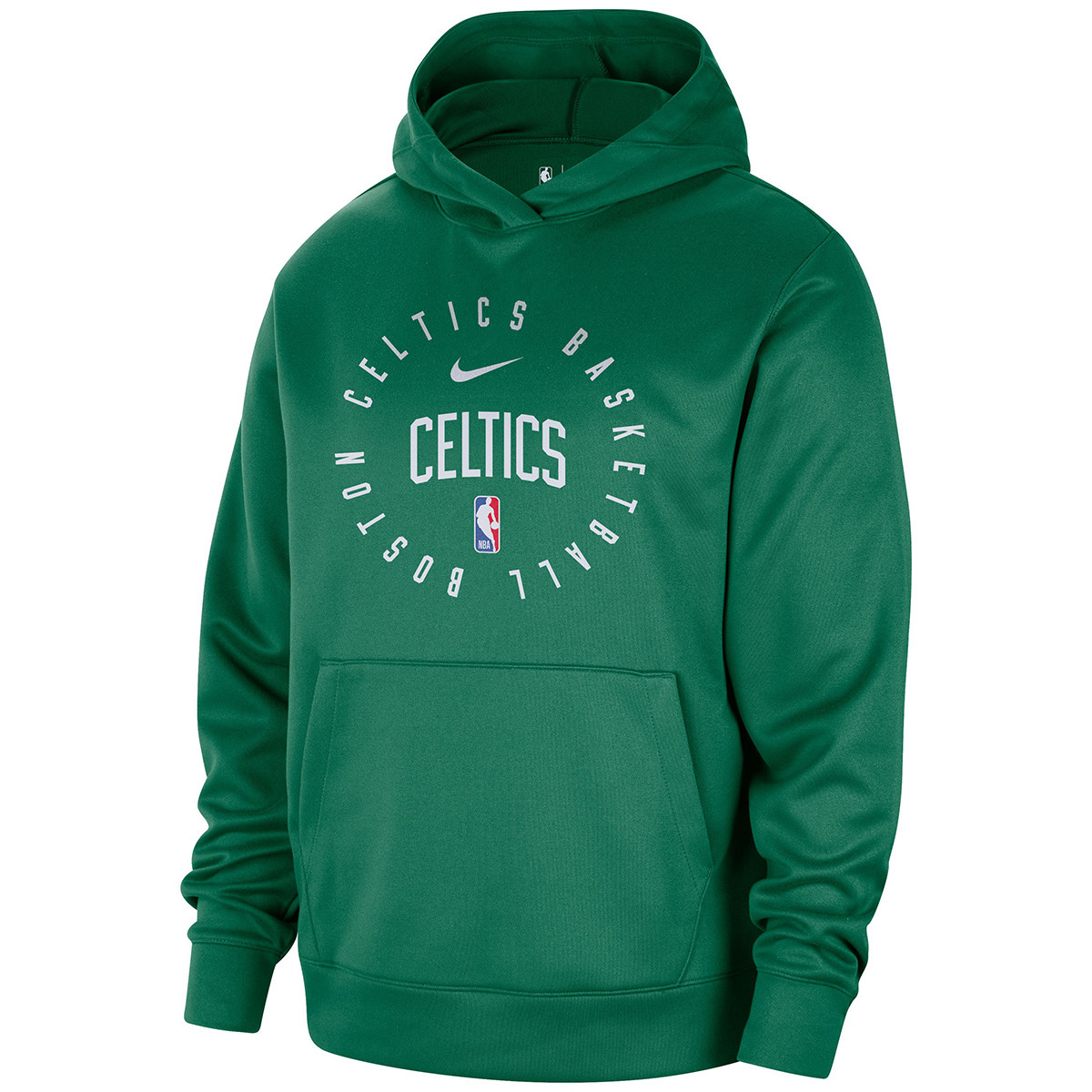 Celtics Nike Standard Issue Green Pullover Hood