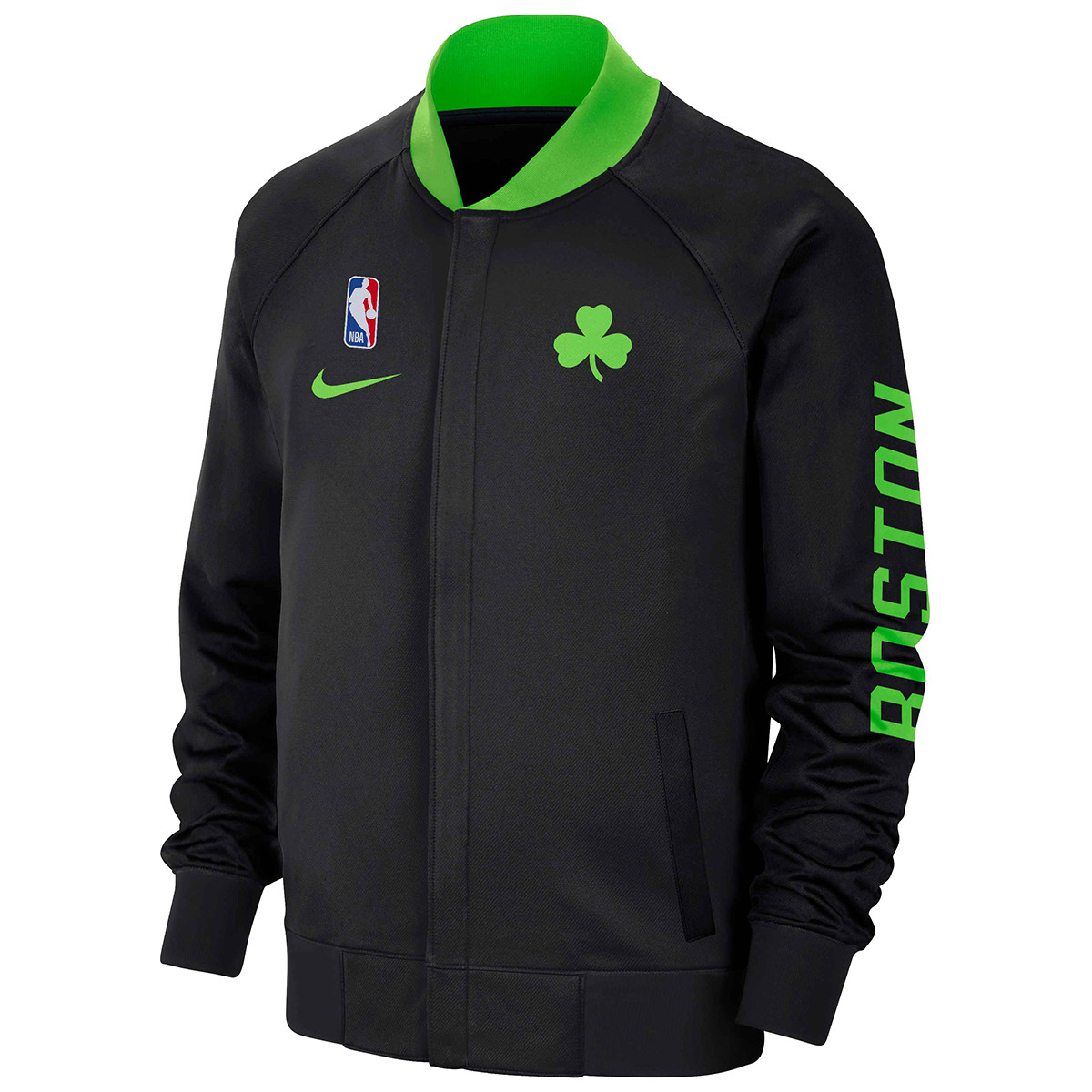Celtics Nike 2024-25 City Edition Full-Zip Track Jacket - Boston