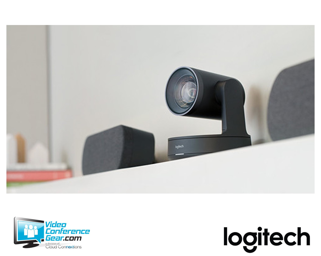 Logitech | Rally Plus | Rally PTZ Camera | Dual Speakers and Mics