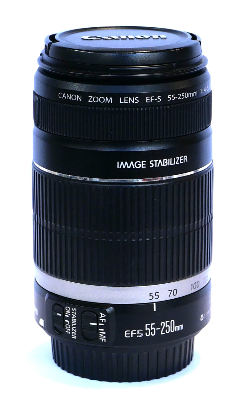 Canon EF-S 55-250mm F4-5.6 IS Lens (Used) - Camera Lane
