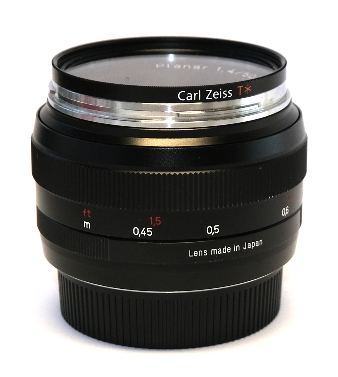 Planar 1.4/50 ZE レンズ キズあり品 キャノン用 カールツァイスPlanar