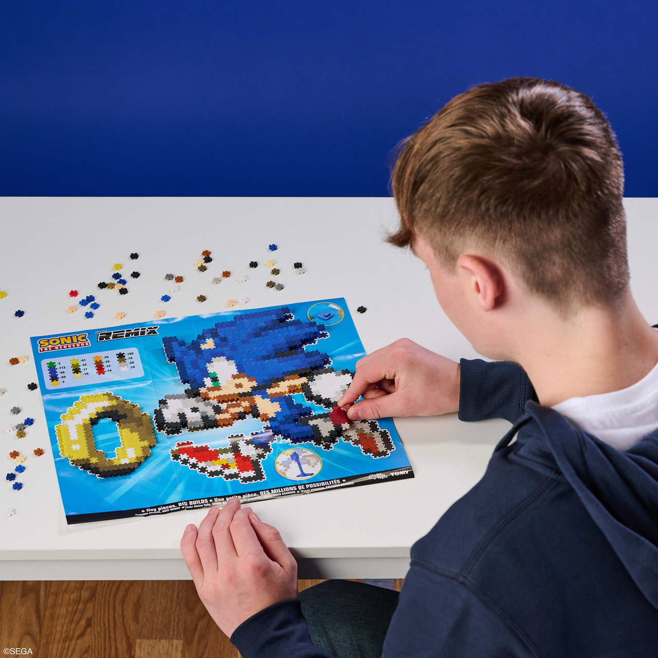 Jixelz® Remix – DIY Sonic the Hedgehog Collectible – Sonic and