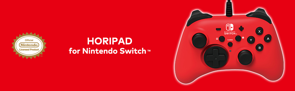 HORIPAD (Red) for Nintendo Switch™ - HORI USA