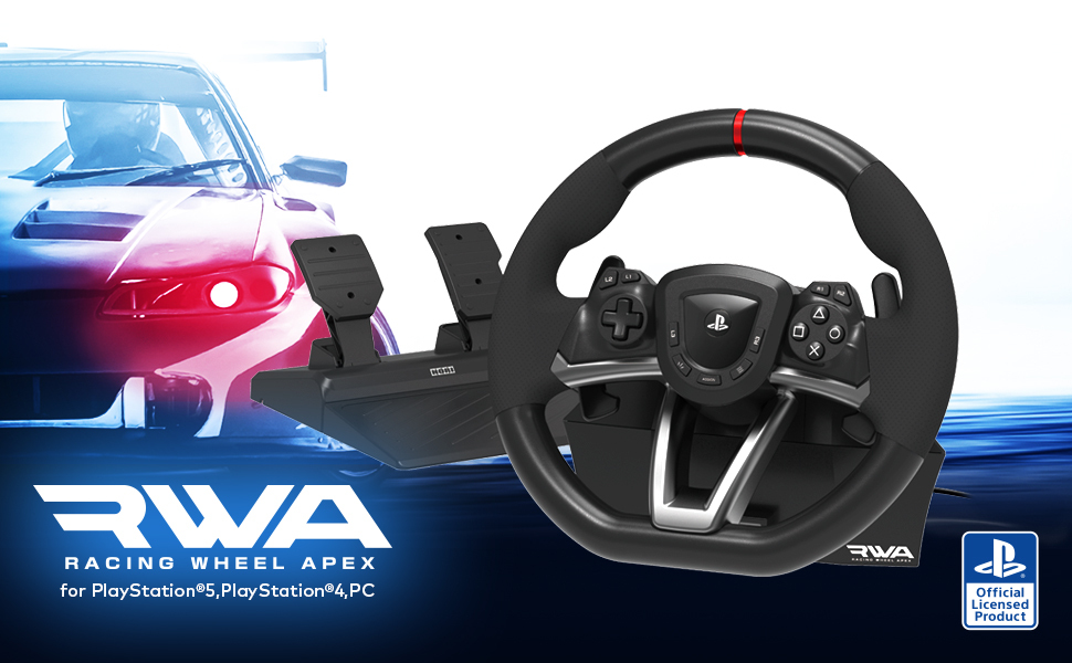 Racing Wheel APEX for PlayStation®5, PlayStation®4, and Windows 11
