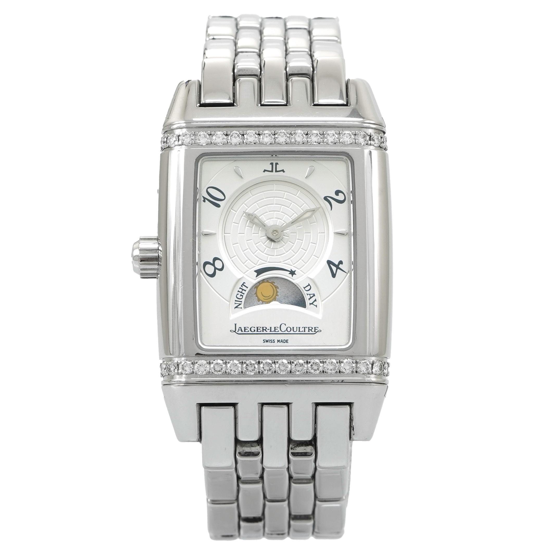 Jaeger LeCoutre Reverso Gran Sport Diamond Bezel 296.8.74